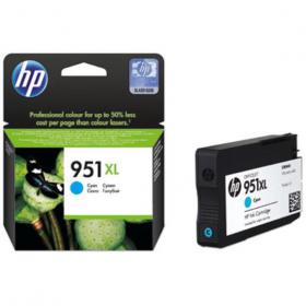 Hewlett Packard HPNo.951XL Inkjet Cartridge High Yield Page Life 1500pp 24ml Cyan Ref CN046AE 535620