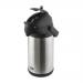 Addis Pump Pot Vacuum Jug 8 Hour Heat Retainer 3 Litre Capacity Stainless Steel Ref 517465