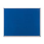 Nobo Classic Noticeboard Felt with Aluminium Frame W900xH600mm Blue Ref 1900915 538383