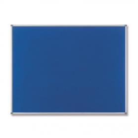 Nobo Classic Noticeboard Felt with Aluminium Frame W1200xH900mm Blue Ref 1900916 538421