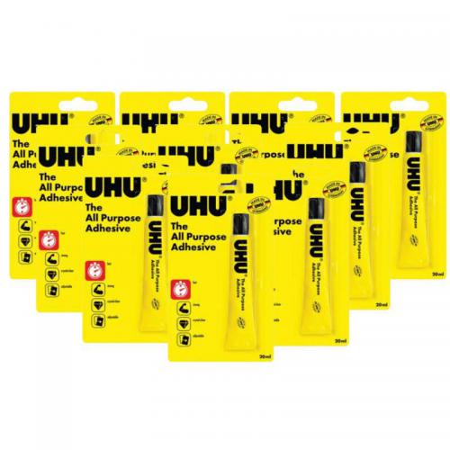 UHU All Purpose Adhesive Tube - Blister 20ml 539338