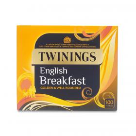 Twinings Tea Bags English Breakfast Fine High Quality Aromatic Ref 0403135 Pack of 100 539982