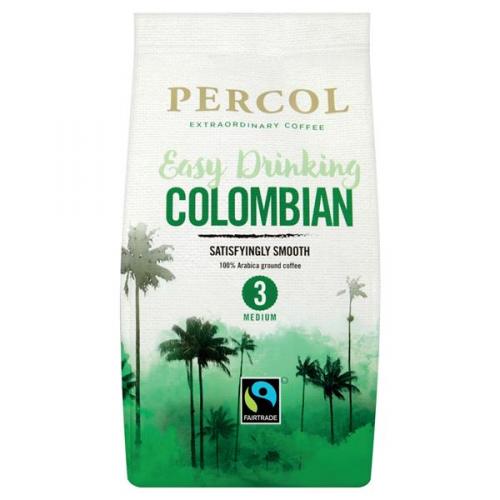 Percol Fair trade smooth colombia r&g 200g #2 (5016311613087)