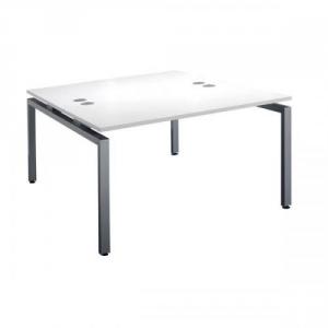 Sonix Office Furniture Plus Bench 120 x 80cm Rectangular Desk White