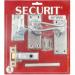 Securit Scroll Internal Handle Pack Chrome DP2701 Full Door kit 550822
