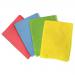 5 Star Facilities Microfibre Cleaning Cloth Colour-coded Multi-surface Blue [Pack 6]