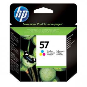 Hewlett Packard HP No.57 Inkjet Cartridge Page Life 500pp 17ml Tri-Colour Ref C6657AE 553877