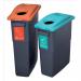 EcoSort Recycling System Maxi Bin 70 Litre Capacity 275x590x755 Grey Ref SPICEMAXGREY1