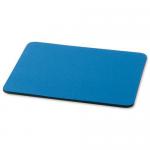 5 Star Office Mouse Mat with 6mm Rubber Sponge Backing W248xD220mm Blue 559577