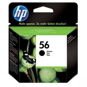 Hewlett Packard HP No.56 Inkjet Cartridge Page Life 520pp 19ml Black Ref C6656AE