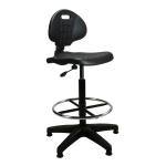 Trexus Lab High Chair Gas Lift Back H310mm Seat W460xD430xH590 720mm Black Ref 564321 564321