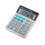 Aurora Semi-desk Calculator 8 Digit 3 Key Memory Battery/Solar Power 102x25x133mm Grey Ref DB453B 566853
