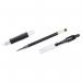 Pilot G205 Gel R/ball Pen Rubber Grip Retractable 0.5mm Tip 0.32mm Line Red Ref 4902505163111 [Pack 12] 567211