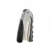 Rexel Centor Half Strip Stapler Vert 60mm Throat 26/6 20 Sheets & 24/6 25 Sheets Slv/Blk Ref 2100595
