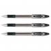 Pilot G-3 Gel R/ball Pen Refillable Rubber Grip 0.7mm Tip 0.39mm Line Black Ref 4902505252686 [Pack 12] 570288