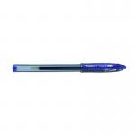 Pilot G-3 Gel R/ball Pen Refillable Rubber Grip 0.7mm Tip 0.39mm Line Blue Ref 4902505252709 [Pack 12] 570296