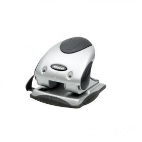 Rexel P240 Punch 2-Hole Heavy-duty with Nameplate Capacity 40x 80gsm Silver and Black Ref 2100748