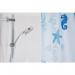 Croydex Am169141 Shower Handset, 245 X 100 X 105Mm (Hxwxd), Silver 571513
