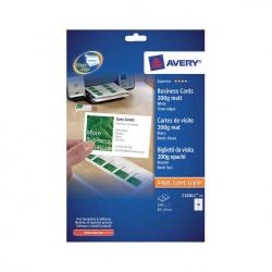 Cheap Stationery Supply of Avery Quick and Clean Business Cards All Printers 200gsm 10 per Sheet White C32011-25UK 250 Cards 571879 Office Statationery