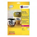 Avery Heavy Duty Labels Laser 14 per Sheet 99.1x38.1mm White Ref L7063-20 [280 Labels] 57222X