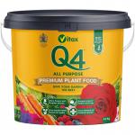 Vitax Q4 All Purpose Plant Food 4.5Kg Tub 583542