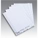 Rexel Crystalfile Classic Card Inserts Extra-deep for Suspension File Tabs White Ref 3000039 [Pack 54] 587363