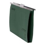 Leitz Ultimate Suspension File Recycled Manilla Wide-base 30mm 215gsm A4 Green Ref 17430055 [Pack 50] 592643