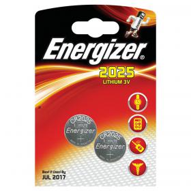 Energizer CR2025 Battery Lithium for Small Electronics 5003LC 163mAh 3V Ref 637988 Pack of 2 592986