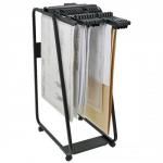Arnos Hang-A-Plan General Front Load Trolley for Approx 20 Binders A0-A1-A2-B1 W550xD800xH1320mm Ref D060 600210