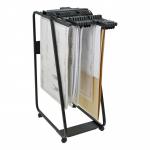 Arnos Hang-A-Plan General Front Load Trolley for Approx 20 Binders A0-A1-A2-B1 W550xD800xH1320mm Ref D060 600210