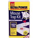The Big Cheese Ultra Power Ready-Baited Mouse Trap Kit, White 604595