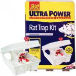 The Big Cheese Ultra Power Ready-Baited Rat Trap Kit All-In-One Set Reusable 604603