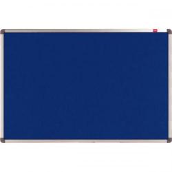 Cheap Stationery Supply of Nobo Classic Noticeboard Felt with Aluminium Frame W1800xH1200mm Blue 1900982 Office Statationery