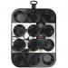 Tala Performance 12 Cup Bun Tin, Professional Gauge Carbon Steel With Eclipse Non-Stick Coating 606996
