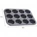 Tala Performance 12 Cup Bun Tin, Professional Gauge Carbon Steel With Eclipse Non-Stick Coating 606996