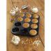 Tala Performance 12 Cup Bun Tin, Professional Gauge Carbon Steel With Eclipse Non-Stick Coating 606996