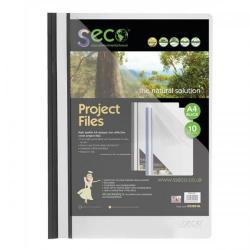 Cheap Stationery Supply of Seco KS320-BK Biodegradable (A4) Project File Black Pack of 10 KS320 -BK Office Statationery