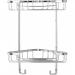Croydex Chrome Corner Shower Caddy - Medium Two Tier 611244