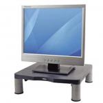 Fellowes Standard Monitor Riser 17in CRT 21in TFT Capacity 27kg 3 Heights 51-102mm Graphite Ref 9169301 611911