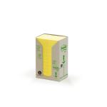 Post-it Recycled Notes Tower Pack 38x51mm Pastel Yellow Ref 653-1T [Pack 24] 613652