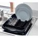 Addis 516468 Plate Dish Draining Rack, Soft Black, 33 X 39.5 X 6 Cm 615633