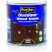 Rustins Quick Dry Outdoor Wood Stain Satin Walnut 250Ml 617134
