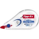 Tipp-Ex Mini Pocket Mouse Correction Tape Roller 5mmx6m Ref 932564 [Pack 10] 623996