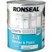 Ronseal Stays White 2 In 1 Primer And Paint Satin 750Ml 626366