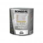 Ronseal Stays White One Coat Satin Paint White 2.5 Litre 626424