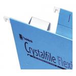 Rexel Crystalfile Flexifile Card Inserts for Suspension File Tabs White Ref 3000058 [Pack 50] 628268