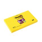 Post-it Super Sticky Removable Notes 76x127mm Yellow Ref 655S [Pack 12] 628594