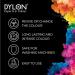 Dylon All In 1 Fabric Dye Intense Black 350G 630392