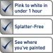 Dulux Magic White Matt Paint For Walls And Ceilings, Pure Brilliant White 5L 631986