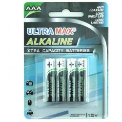 Cheap Stationery Supply of 5 Star Value Alkaline Batteries AAA Pack of 4 636781 Office Statationery